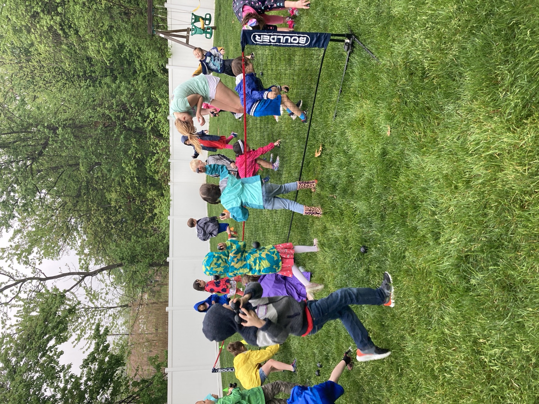 Kids at a birthday party in Glen Ridge