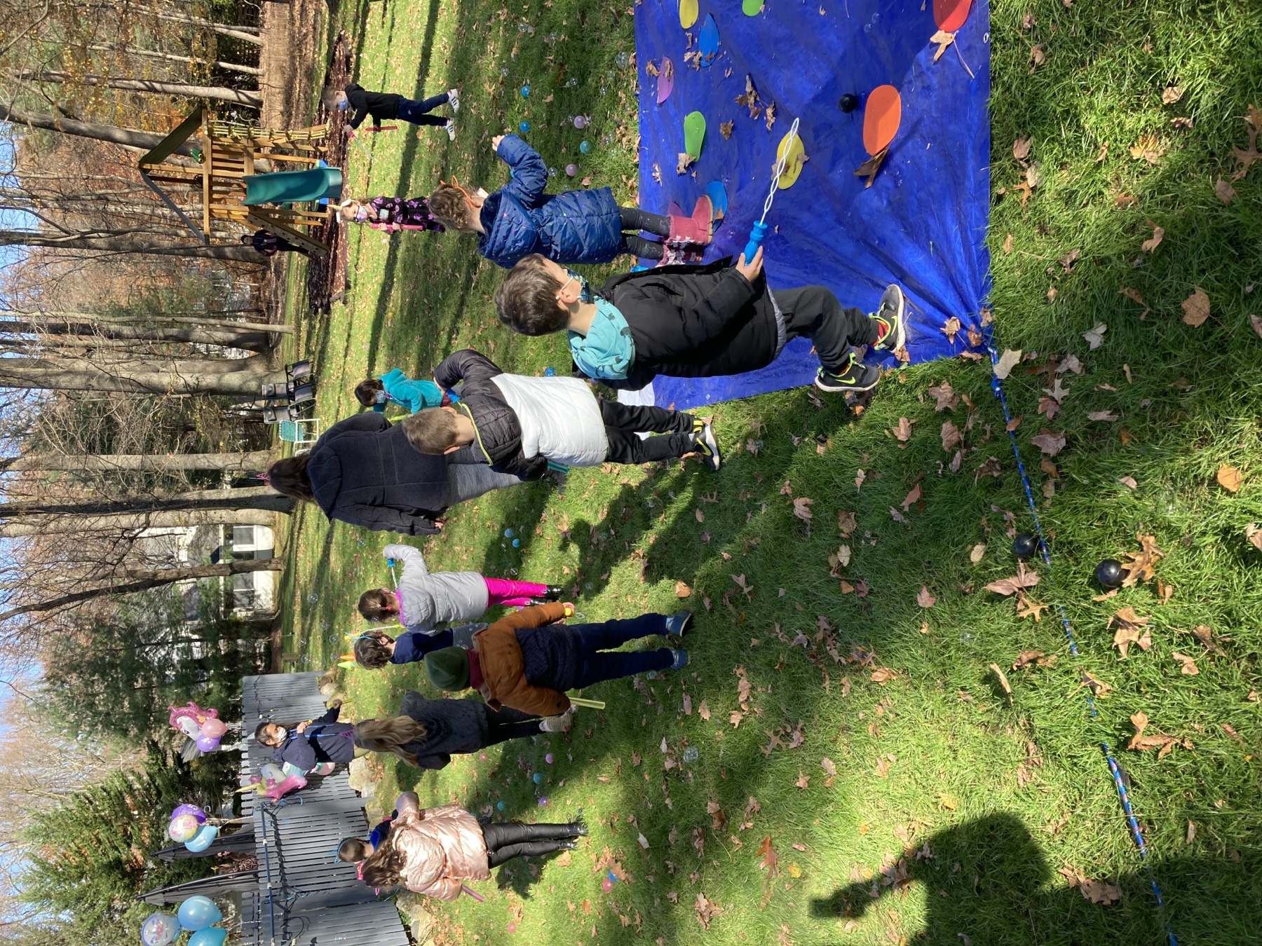 Kids at a birthday party in Livingston