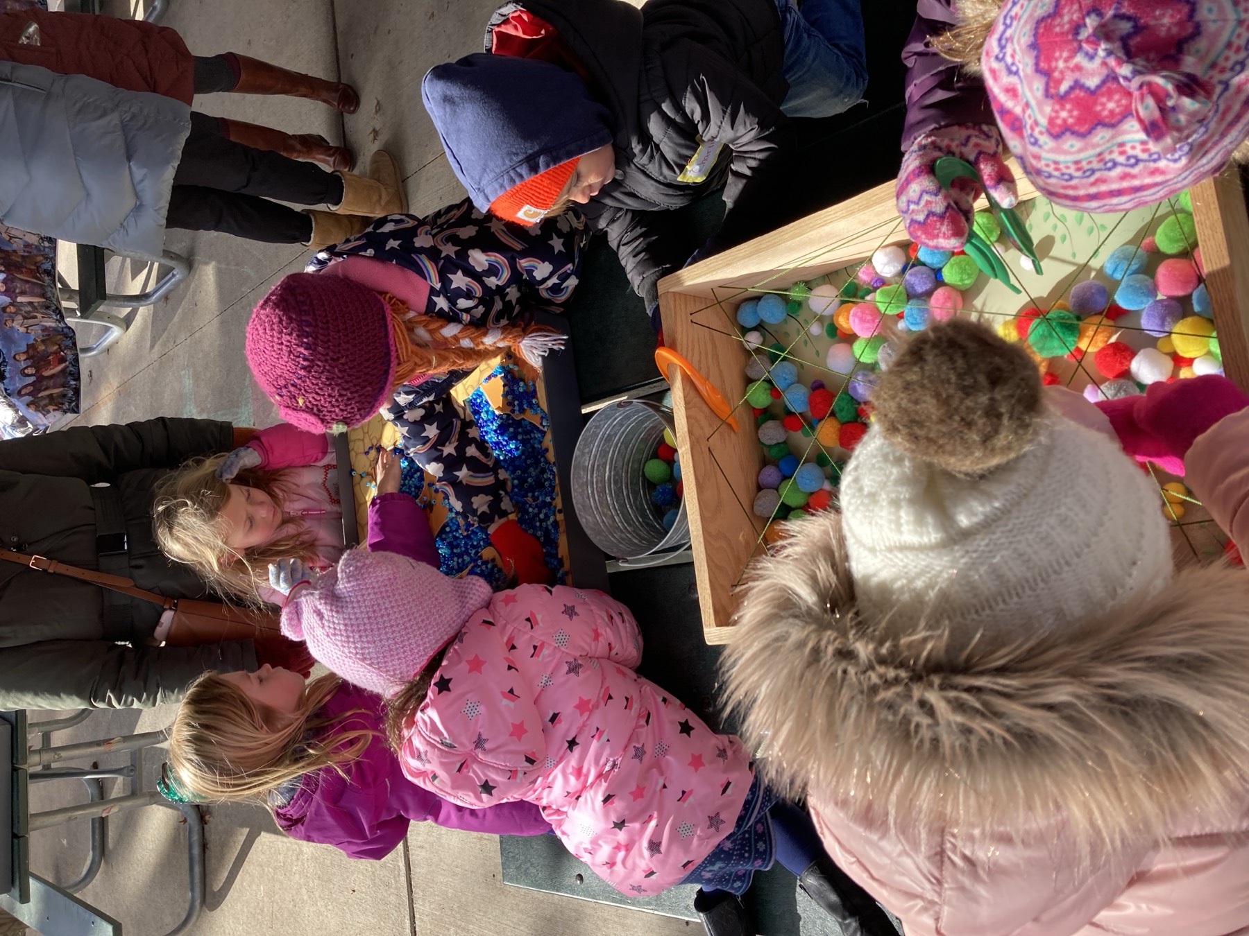 Kids at a birthday party in Madison