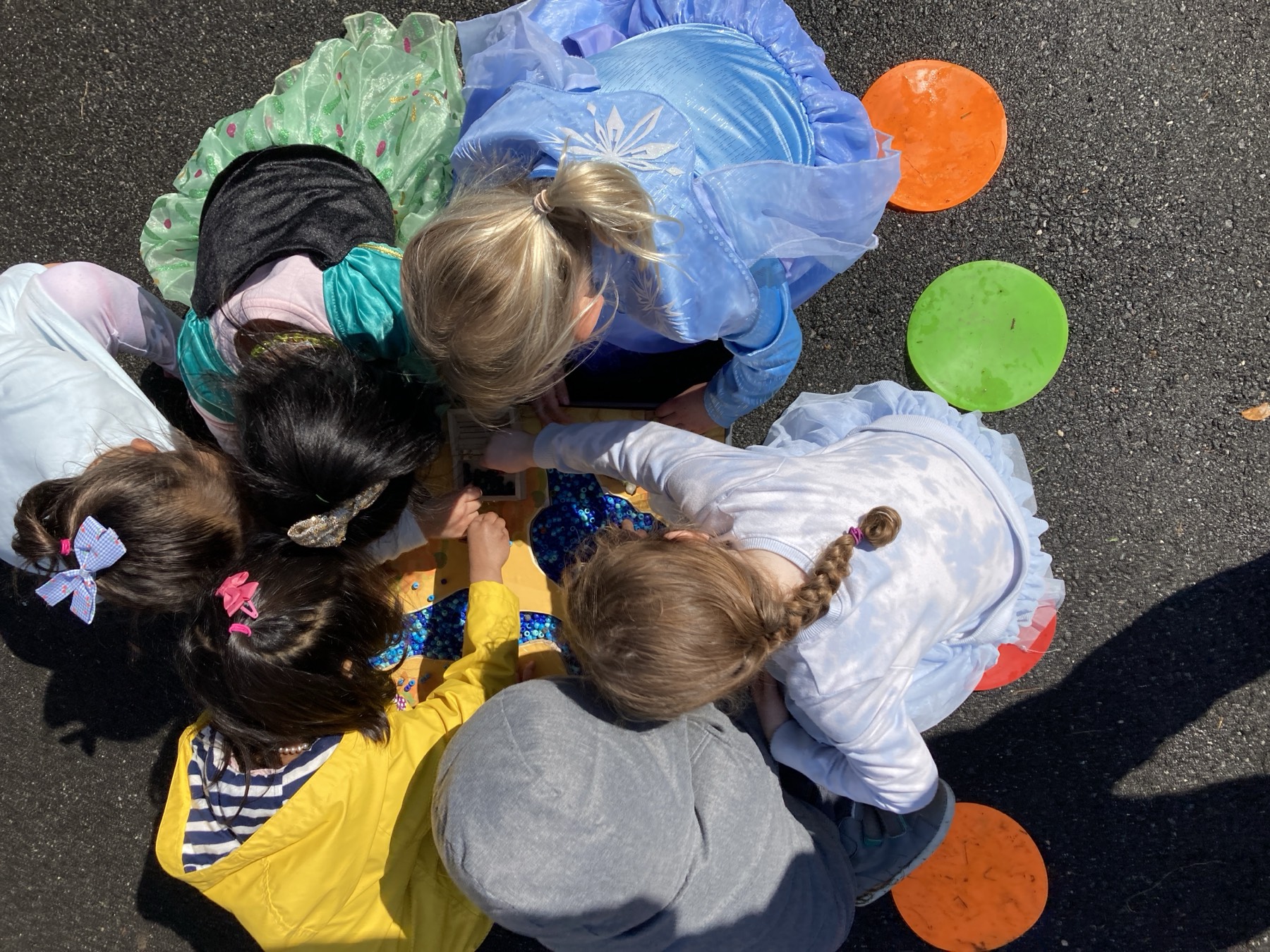 Kids at a birthday party in Summit