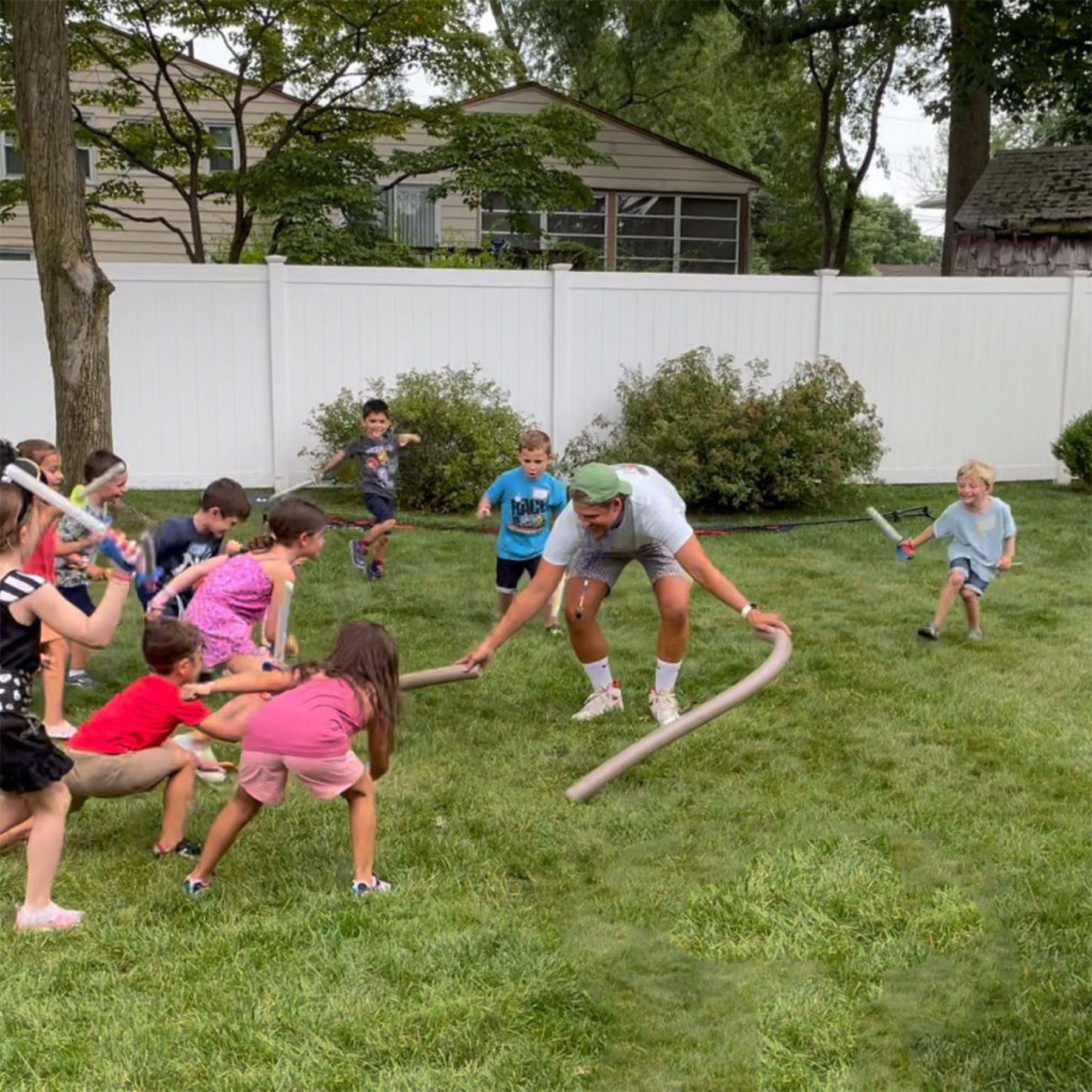 Kids at a birthday party in Union